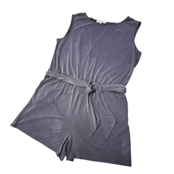 LOFT Keyhole Back Romper XL | Crossover Snap Closure | - Picture 5 of 6